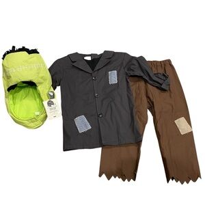 Pottery Barn Kids Halloween Frankenstein Glow-in-the-Dark Costume Size 7-8Y NWT